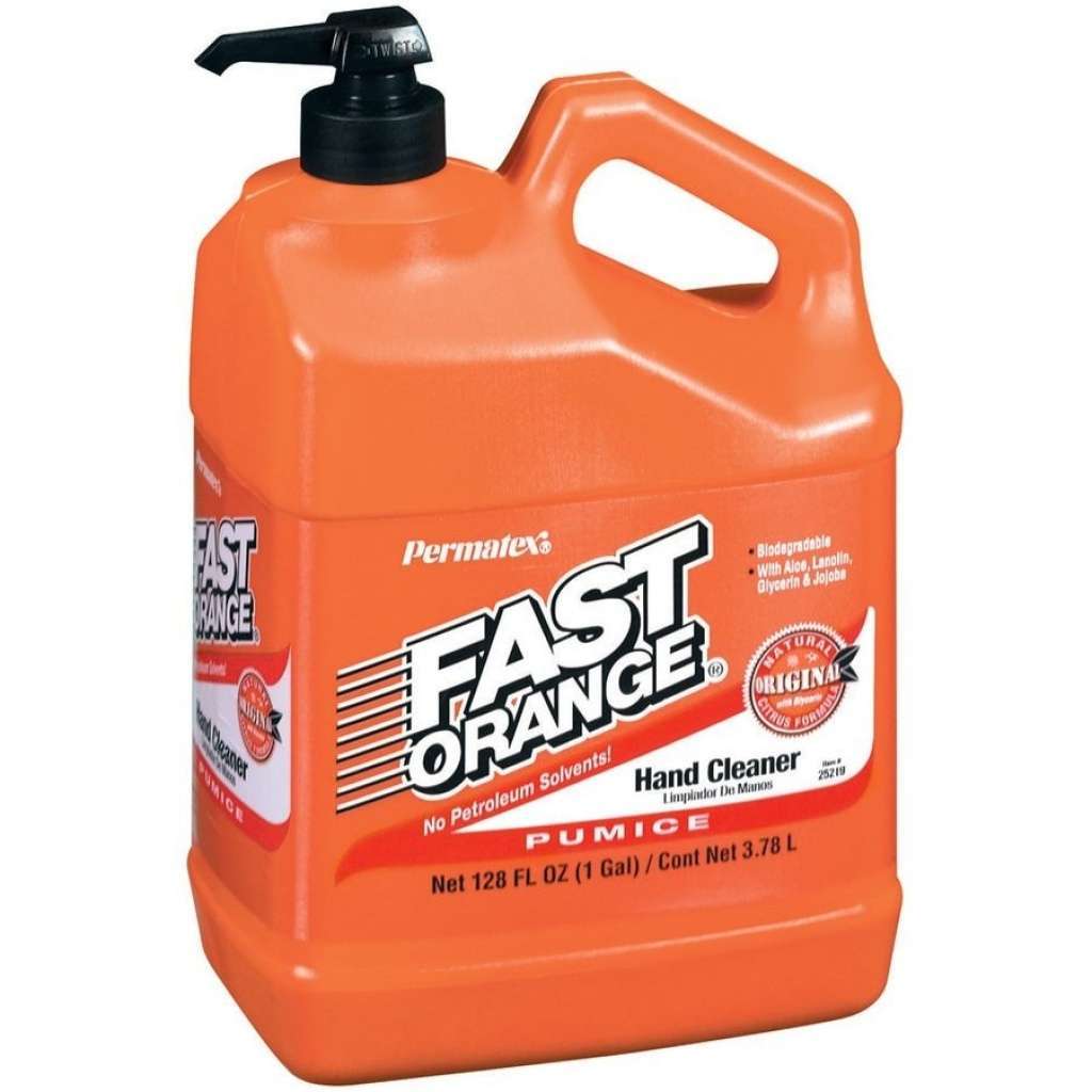 LIMPIADOR DE MANOS PERMATEX FAST ORANGE 3.78L