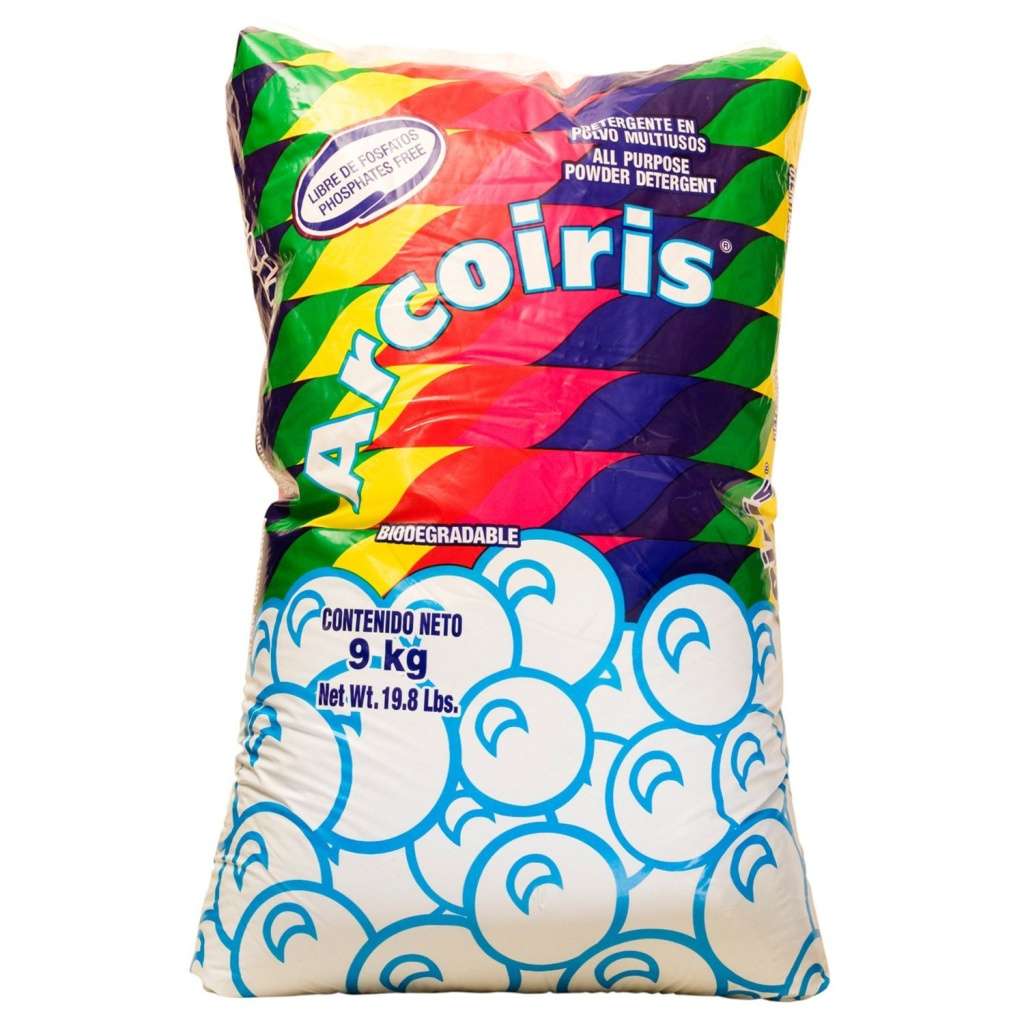 DETERGENTE ARCOIRIS 9 KG.