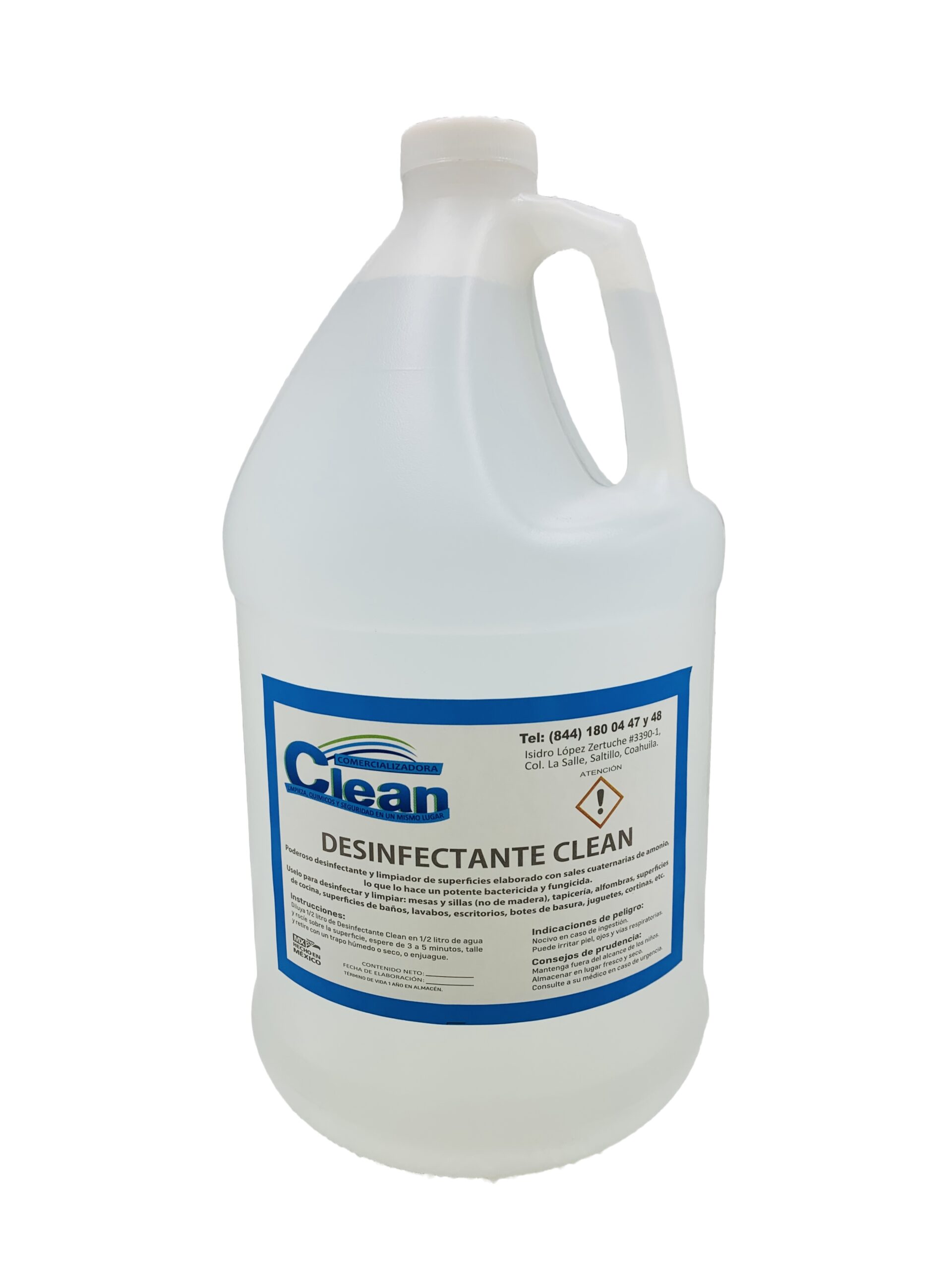 DESINFECTANTE CLEAN | Comercializadora clean - productos de limpieza -  productos de seguridad industrial - producto para alberca